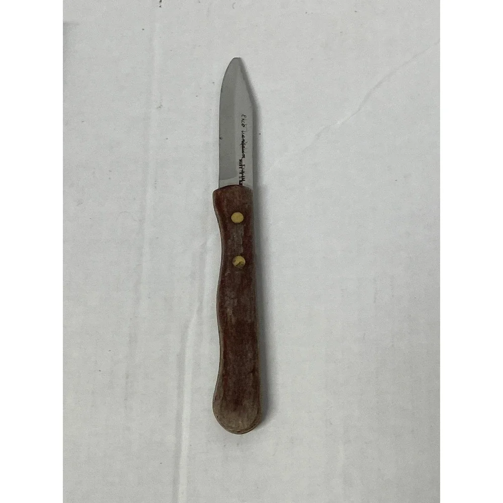 Ekco‎ Vanadium Stainless Steel Paring Knife Wood Handle Made in USA